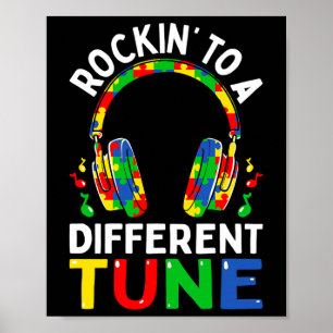 Autism Game - Rocking To A Different Tune For Game Poster