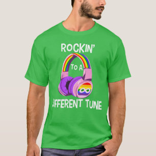 Autism Game  Rocking To A Different Tune For Gamer T-Shirt