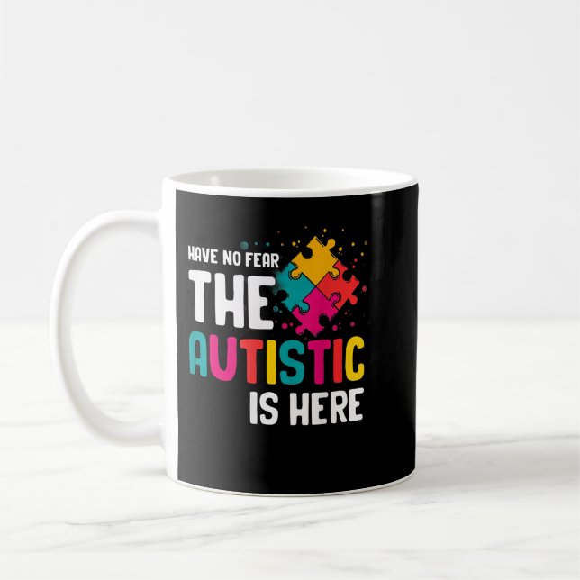 Autism Gifts For Adults Syndrom Autist Asd Autisti Coffee Mug (Left)