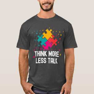 Autism Gifts For Men ADHD Awareness Women Adult As T-Shirt