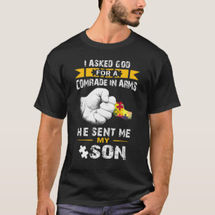 Autism Grandson Autism Awareness Men Women Grandpa T-Shirt