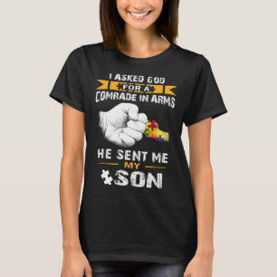 Autism Grandson Autism Awareness Men Women Grandpa T-Shirt