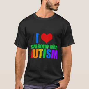 Autism-I Love Someone With Autism new T-Shirt
