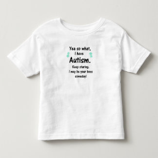 Autism- I may be your boss someday! Kids Tee