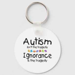 Autism Ignorance Key Ring