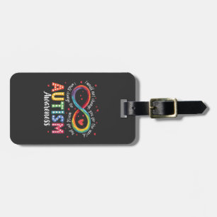 Autism Infinity Symbol Autism Awareness Month Luggage Tag