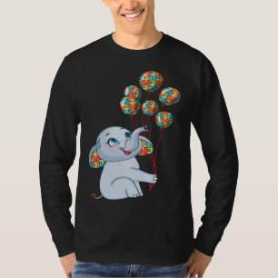 Autism is my Incredible talent Baby Elephant Autis T-Shirt