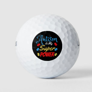 Autism Is My Superpower Golf Balls