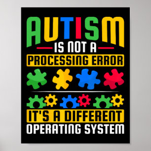 Autism Is Not A Problem To Be Solved - Autism Awar Poster