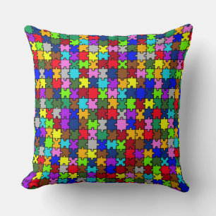Autism jigsaw cushion