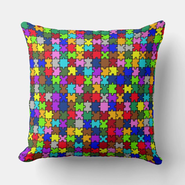 Autism jigsaw cushion (Front)