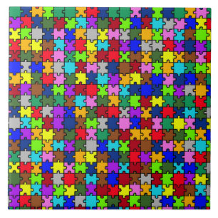 Autism jigsaw tile