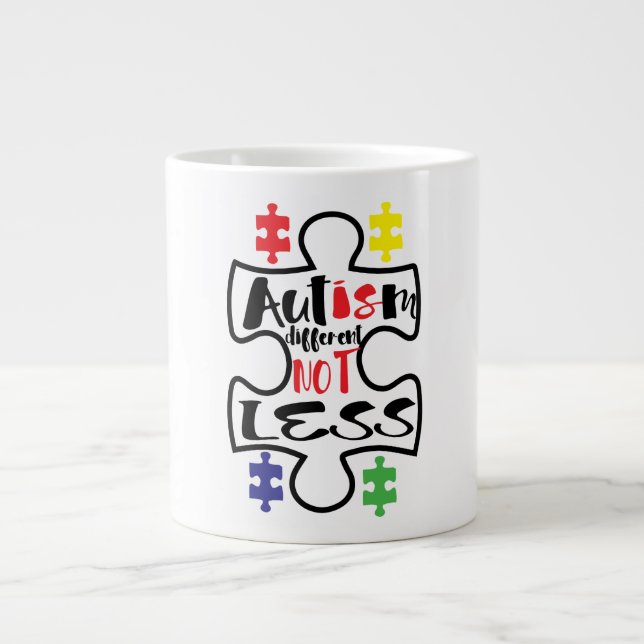 Autism Jumbo Mug (Front)