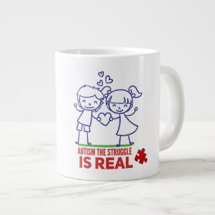 Autism - Jumbo Mug