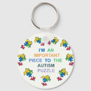 Autism  Keychain
