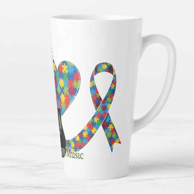 Autism Latte Mug (Right)