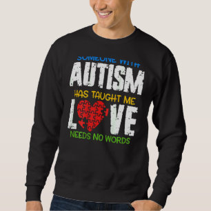 Autism Love Autism Awareness Month Support Autism Sweatshirt