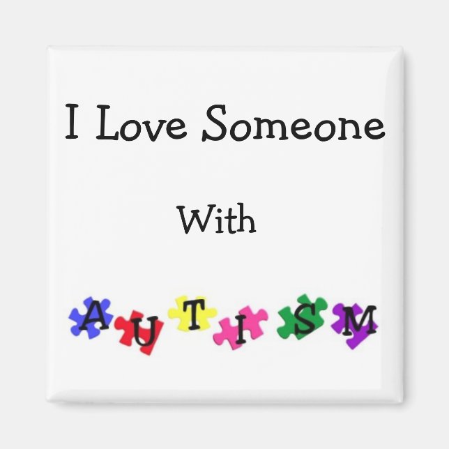 "Autism Love" Magnet (Front)