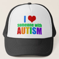 Autism Love Rainbow Family Support Colourful Cute