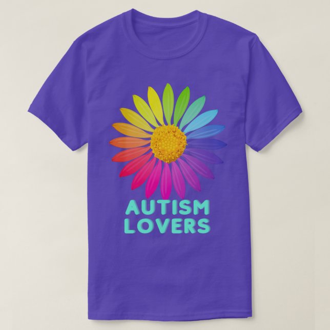 Autism lovers T-Shirt (Design Front)