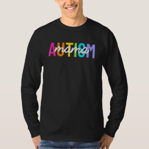 Autism Mama Mum Autistic Mum Asd Cute Mama Autism T-Shirt