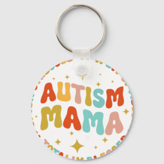 Autism Mama Often Stressed A Bit Of Mess Totally B Key Ring