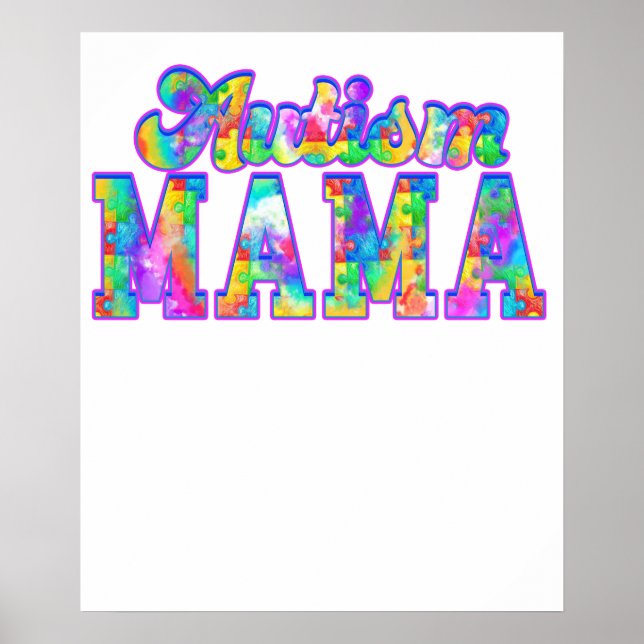 autism mama.png poster (Front)