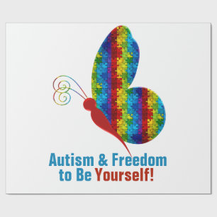 Autism Media: Matte Wrapping Paper
