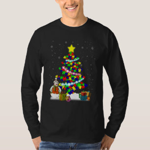 Autism Merry Christmas Autism Awareness Puzzel Xma T-Shirt