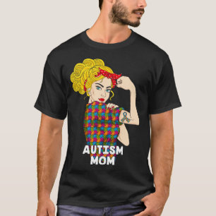 Autism Mom Autism Awareness Kindness Support Autis T-Shirt