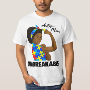 Autism Mom Women Autism Awareness Mom  T-Shirt