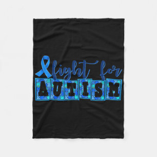 Autism Month World Autism Awareness Day 2025 15  Fleece Blanket