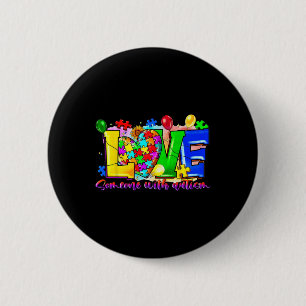 Autism Month World Autism Awareness Day 2025 8  6 Cm Round Badge