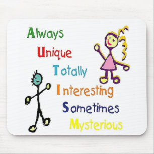 AUTISM MOUSE PAD