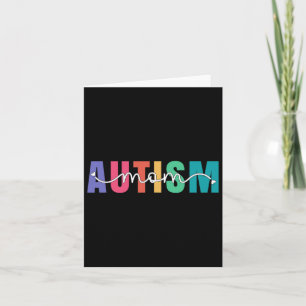 Autism Mum Autism Awareness For Mama Women Neuro D Card