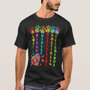 Autism Mum Dad Autism Awareness Autistic Kids Todd T-Shirt