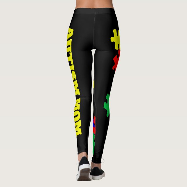 Autism Mum - Leggings (Back)