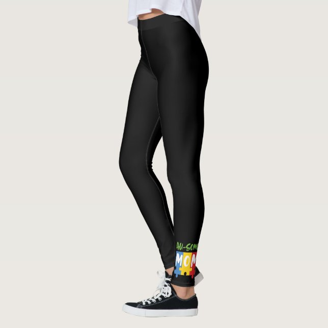 Autism Mum-: Leggings (Left)