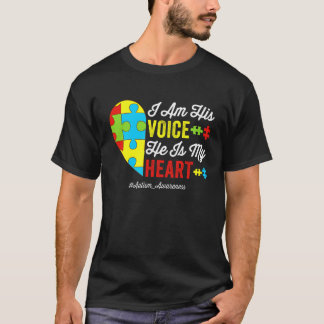 Autism Mum Mama Autism Daddy Papa Autism Awareness T-Shirt