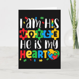 Autism Mum Mama Autistic Autism Awareness Month  Card