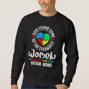 Autism Mum Shirt God Found Some Of Strongest Mothe