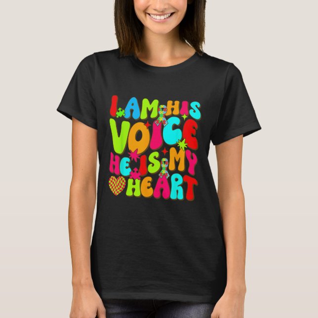 Autism Mum  T-Shirt (Front)