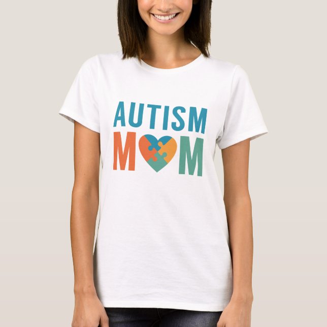 Autism Mum T-Shirt (Front)