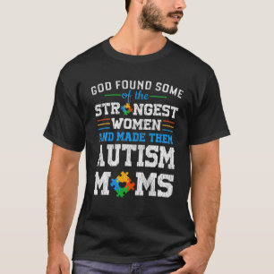 Autism Mum The Strongest Son Mother Autistic Kid A T-Shirt
