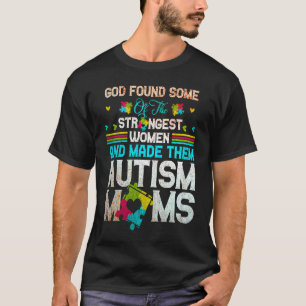 Autism Mum The Strongest Son Mother Autistic Kid A T-Shirt