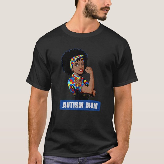 Autism Mum Unbreakable Autism Awareness Gift T-Shirt (Front)