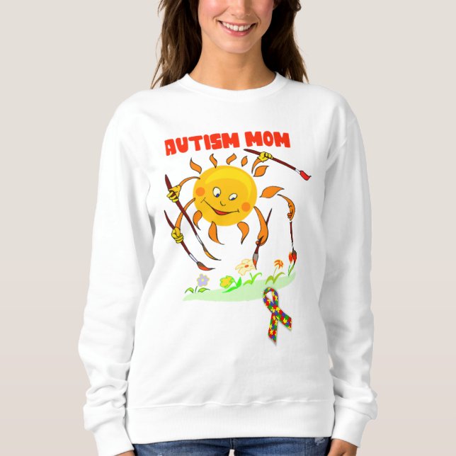 Autism Mum Women's Basic Sweatshirt (Front)