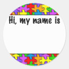 Autism Name Tag