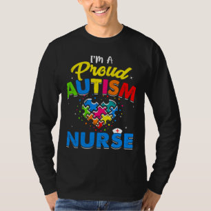 Autism Nurse Autism Awareness Accept Support Love T-Shirt