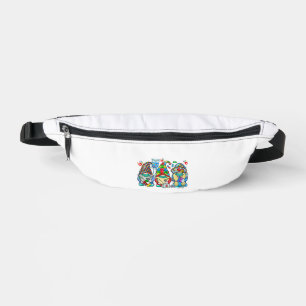 Autism Nurse Gnome Bum Bags
